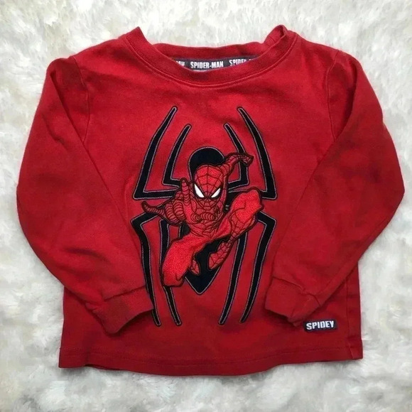 Spider-Man Red  & Black Pajamas Size XXS - Picture 2 of 16